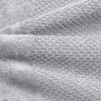 Handtuch Sets "Popcorn" - Anthrazit / 2x50x100 + 2x70x140 cm Pure Label