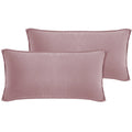 Kissenbezug Halbleinen - Mauve / 2x40x80cm Pure Label
