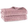 Duschtuch "Waves" - Mauve / 2x 70x140cm Pure Label