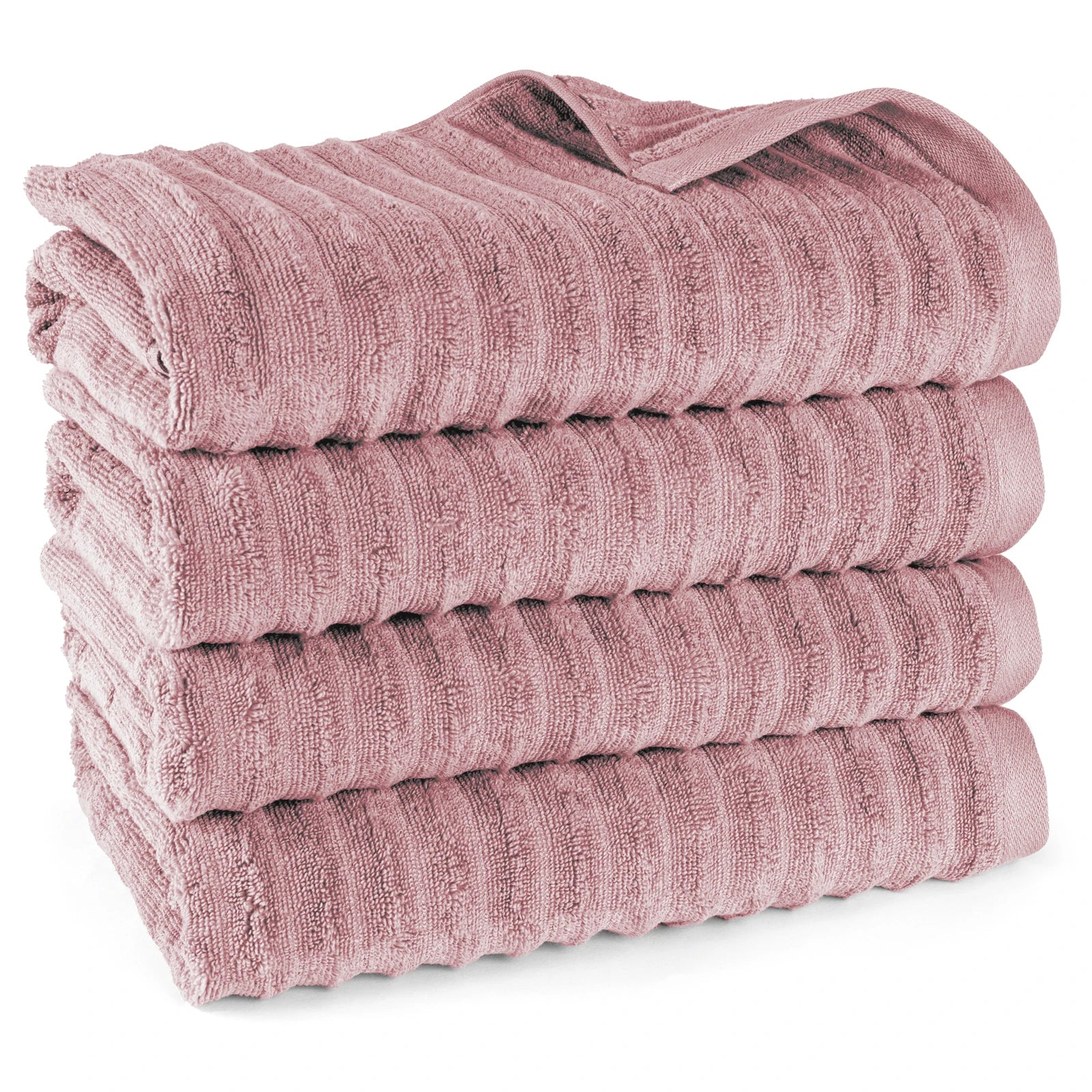 Duschtuch "Waves" - Mauve / 4x 70x140cm Pure Label