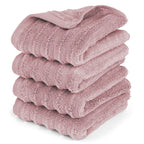 Gästehandtuch "Waves" - Mauve / 4x 30x50cm Pure Label