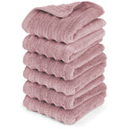 Gästehandtuch "Waves" - Mauve / 6x 30x50cm Pure Label