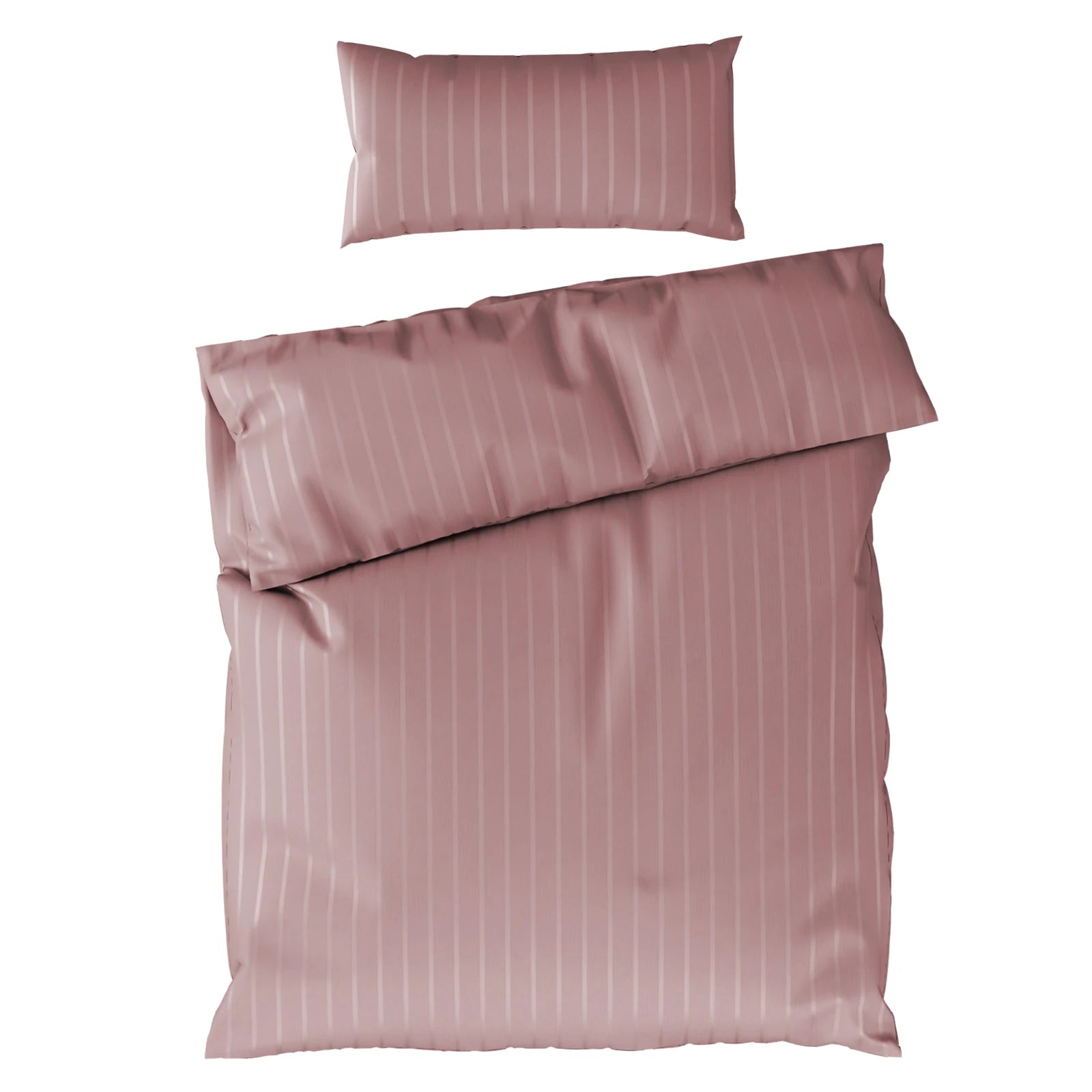 Bettwäsche Mako Satin mit Streifen