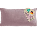 Musselin Kopfkissenbezug - Mauve - 40x80 cm
