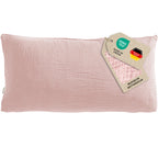 Musselin Kopfkissenbezug - Rosa - 40x80 cm