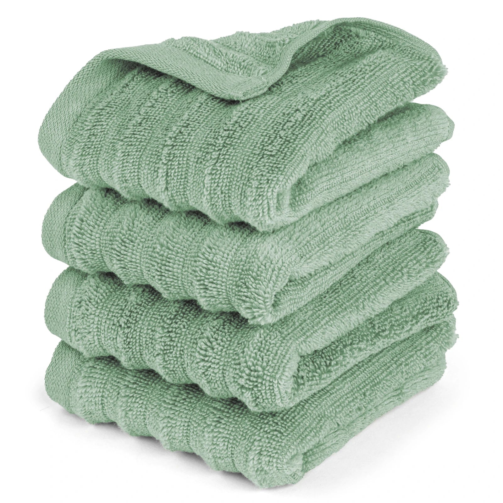 Gästehandtuch "Waves" - Anthrazit / 10x 30x50cm Pure Label