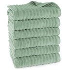 Duschtuch "Waves" - Anthrazit / 2x 70x140cm Pure Label