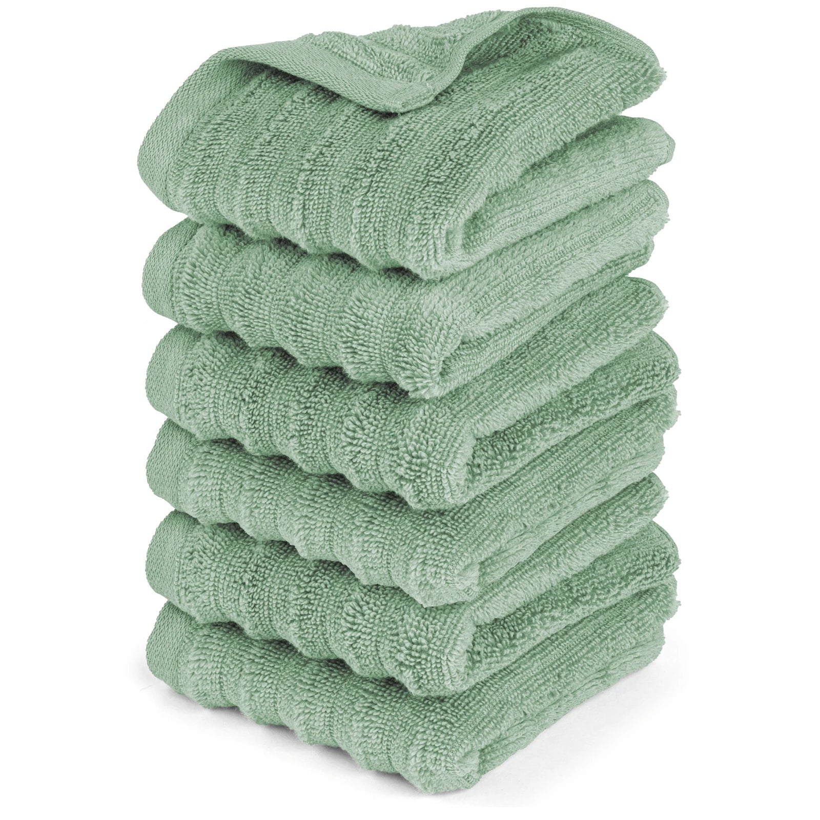 Gästehandtuch "Waves" - Anthrazit / 10x 30x50cm Pure Label