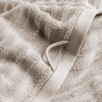 Handtuch Sets "Waves" - Anthrazit / 4x30x50 + 4x50x100 + 2x70x140 cm Pure Label