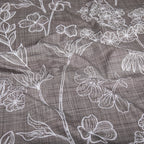 Bettwäsche "Flowers" - Grün / 135x200 + 40x80 cm Pure Label