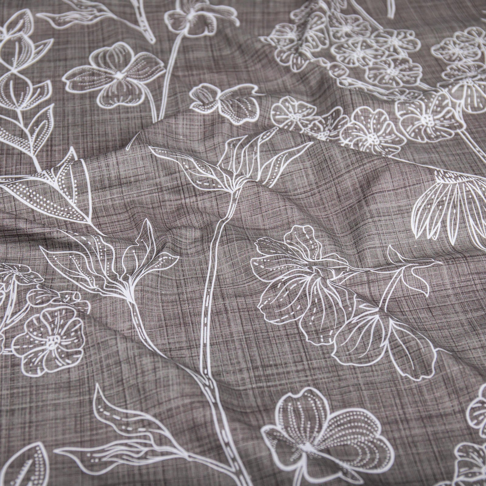 Bettwäsche "Flowers" - Grün / 135x200 + 40x80 cm Pure Label