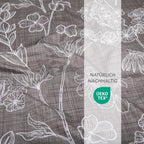 Bettwäsche "Flowers" - Grün / 135x200 + 40x80 cm Pure Label