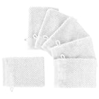 Waschlappen "Popcorn" - Anthrazit / 4x 16x21cm Pure Label